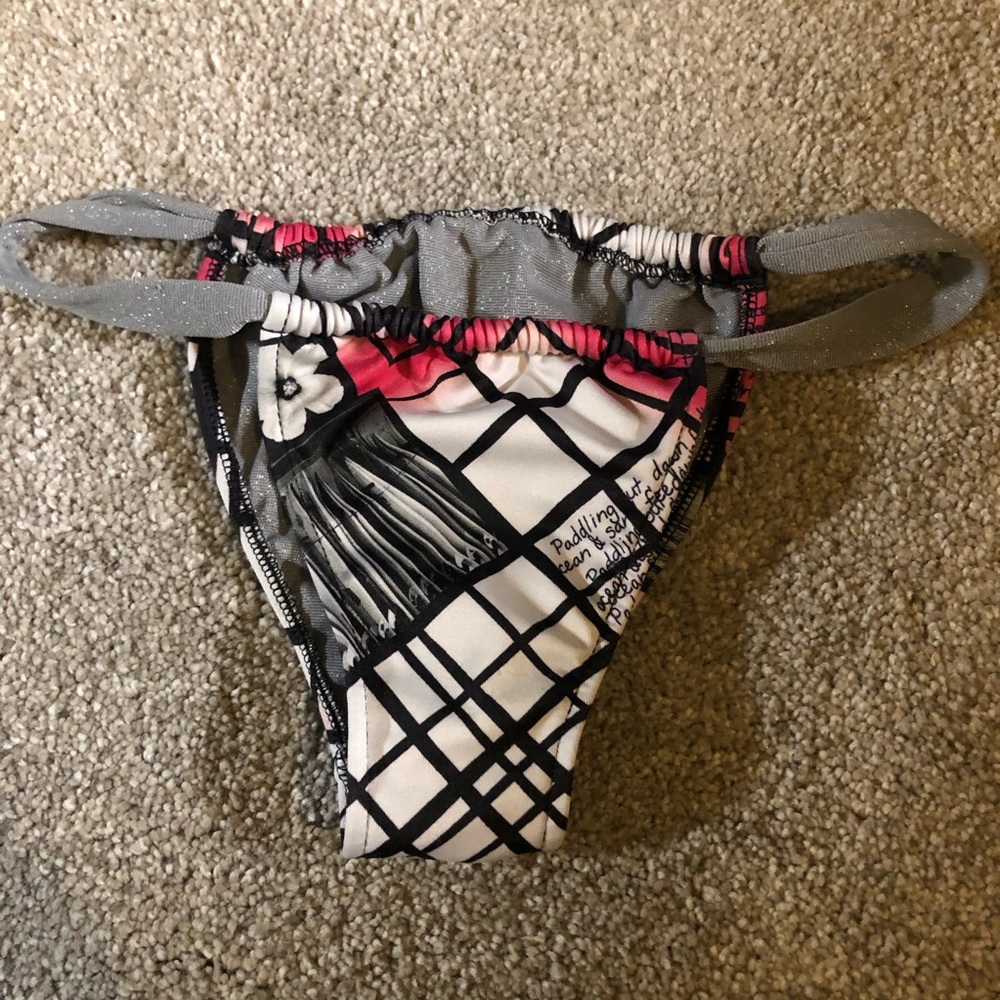 Charlotte Russe Adjustable Brazilian Bikini Bottom